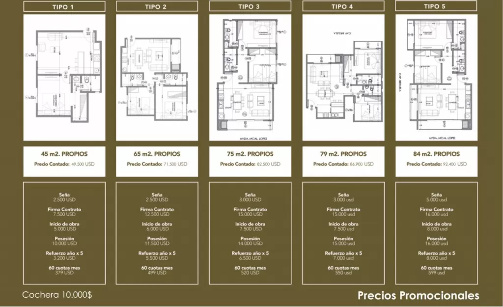 Vendo departamentos en Fernando desde USD.49.000 — foto 3