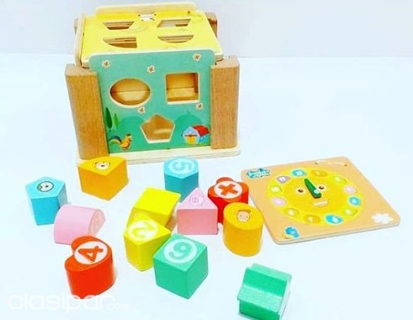 Juegos y juguetes - CUBO DE ENCASTRE