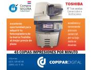 Maquina Fotocopiadora Digital Laser Monocromatico TOSHIBA e STUDIO de 45 paginas x minuto