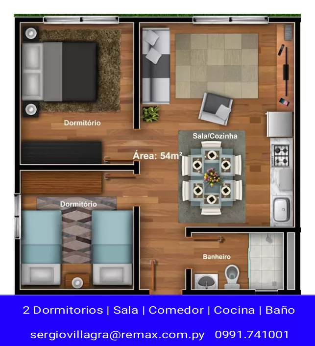 DEPARTAMENTO EN COMPLEJO RESIDENCIAL YKUA KARANDAY — foto 2