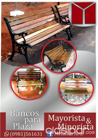 Banco Plaza Bancos Jardin