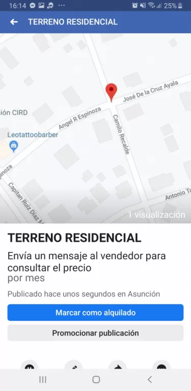 VENDO OFERTA TERRENO RESIDENCIAL — foto 3