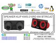 SPEAKER KLIP KWS-210RD 6W BT/ROJO