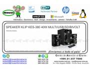 SPEAKER KLIP KES-380 40W MULTI/USB/SD/BIVOLT