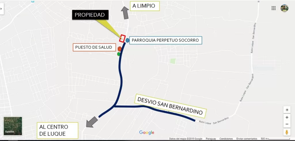 Terrés VENDE terreno sobre ruta Luque Limpio — foto 2