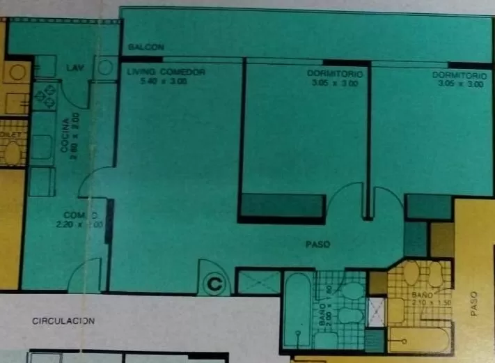 VENDO HERMOSO DEPARTAMENTO EN EL EDIFICIO MONUMENTAL — foto 2