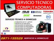 SERVICIO TECNICO PC DE ESCRITORIO Y NOTEBOOK - ZONA LAMBARE