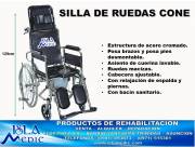 SILLA DE RUEDAS POSTURAL CON OPCIÓN SANITARIA