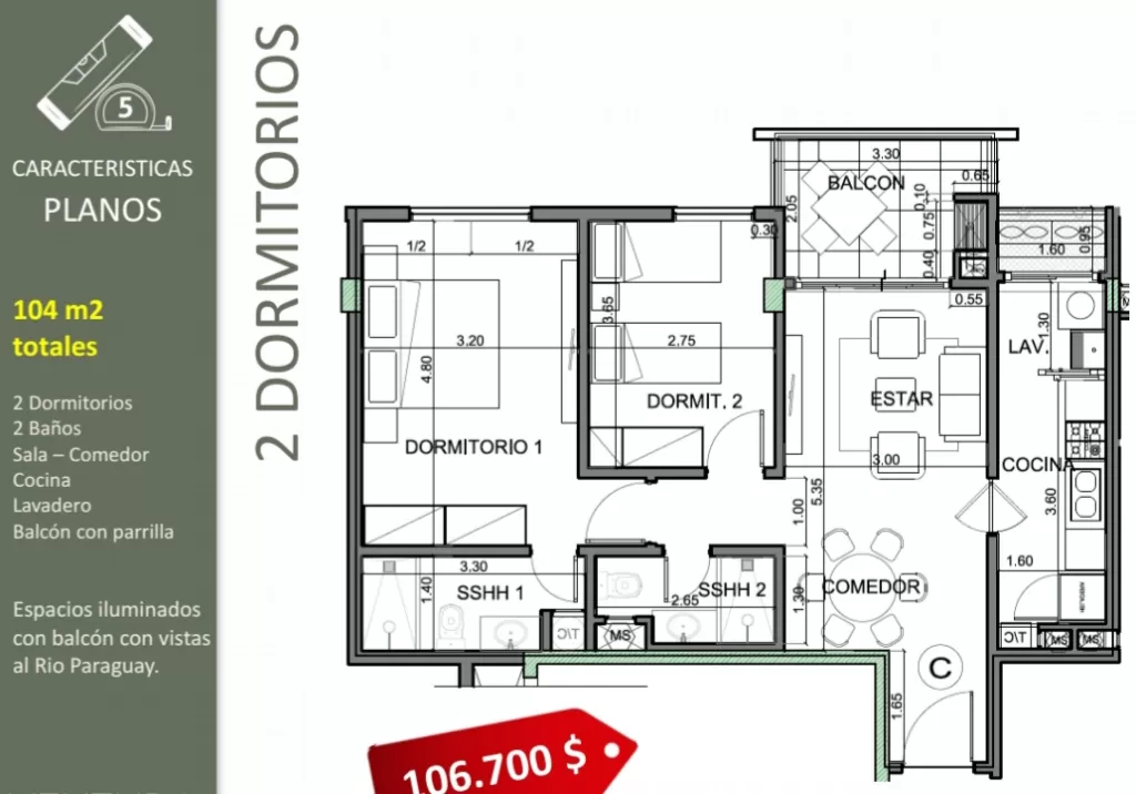 Vendo departamento en asuncion zona cerro cora — foto 3