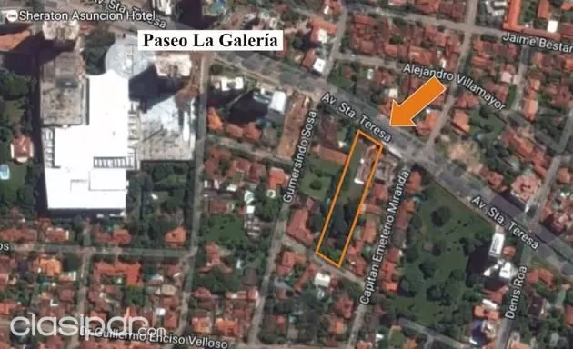 Terreno 4681mts2, Av. Santa Teresa, a 2 cuadras del Paseo La Galería! — foto 3
