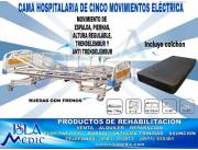 ALQUILER DE CAMA ARTICULABLE DE 5 MOVIMIENTOS ELECTRICA EN PARAGUAY