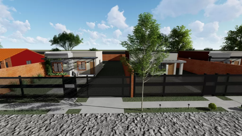 Vendo hermosas casas en barrio residencial en la ciudad de Luque — foto 2