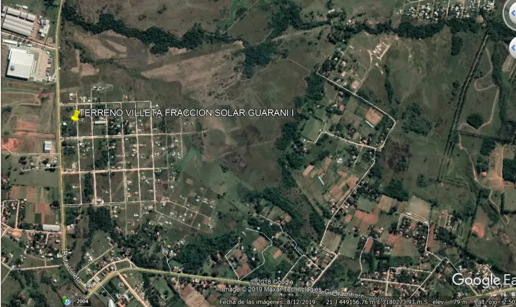 VENDO EN OFERTA TERRENO EN LA CIUDAD DE VILLETA - FRACCION SOLAR GUARANI I (ABAY) — foto 2