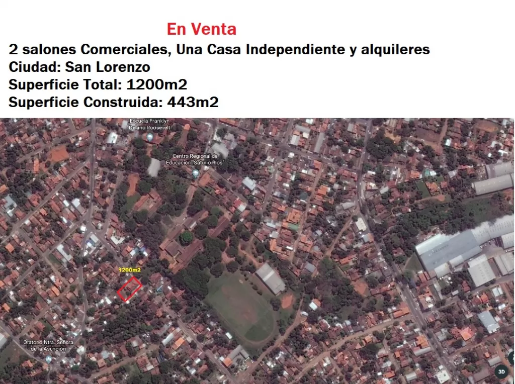 Oportunidad en San Lorenzo – Salones Comerciales y Vivienda Sobre Ruta — foto 2