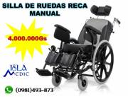 SILLA DE RUEDAS ENCEFÁLICA RECA MANUAL