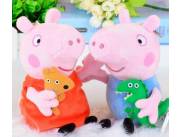 Peluches peppa ping , chanchitos