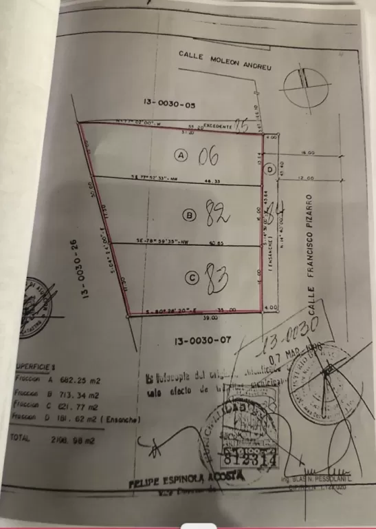 VENDO TERRENO DE 2017 mts2 DE SUPERFICIE EN INCREÍBLE UBICACIÓN!!!! — foto 2