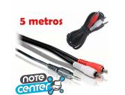 Cable adaptador (3,5 mm a 2 machos RCA)