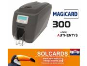 Magicard 300 DUO USB ETH - Impresora para tarjetas plásticas de PVC