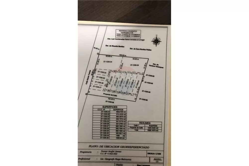 AMPLIO TERRENO EN VTA ZONA AVELINO MARTINEZ 8170m2 - 800,000 USD — foto 3