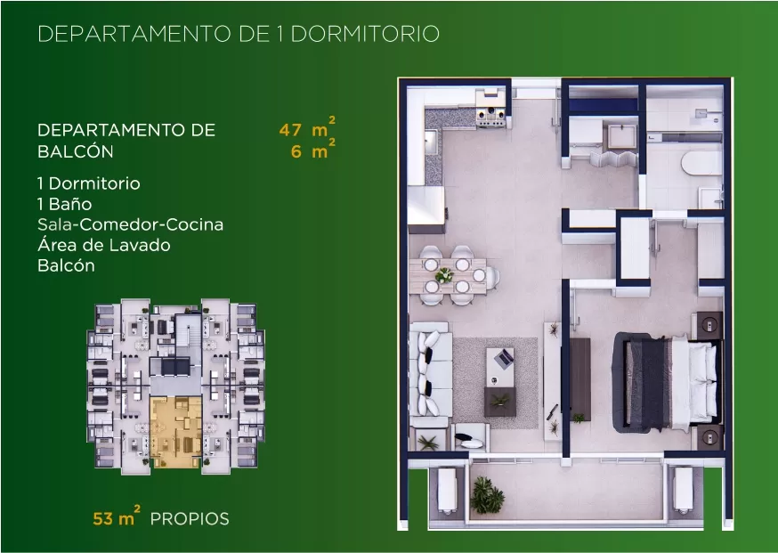 Departamento en Pozo y Credito Altamira Surubii Zona MARIANO Y LIMPIO — foto 2