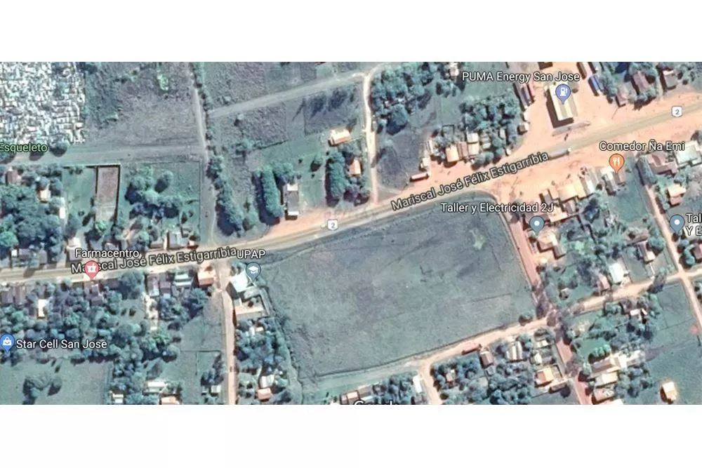 AMPLIO TERRENO COMERCIAL SOBRE RUTA 2 EN ESQUINA - Caaguazu — foto 3