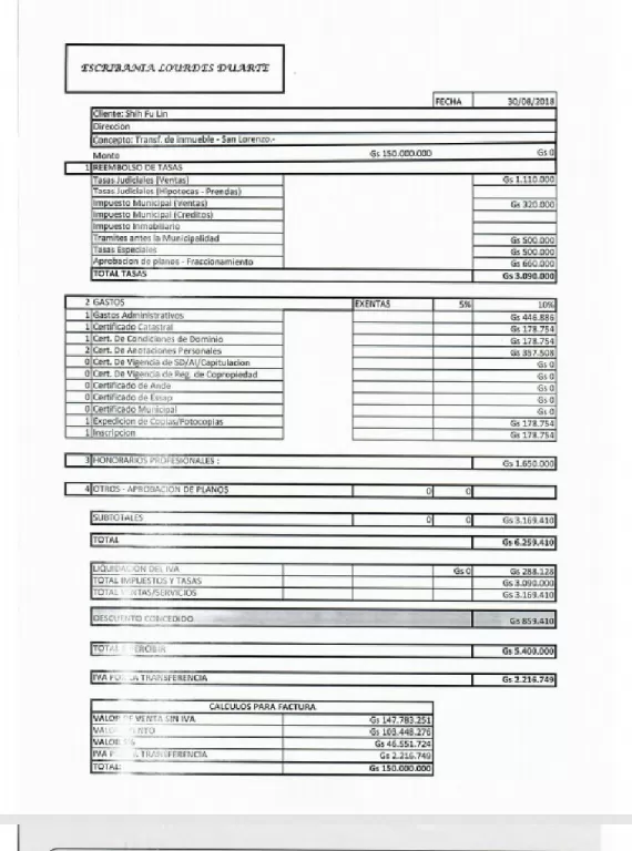 vendo terreno San Lorenzi — foto 2
