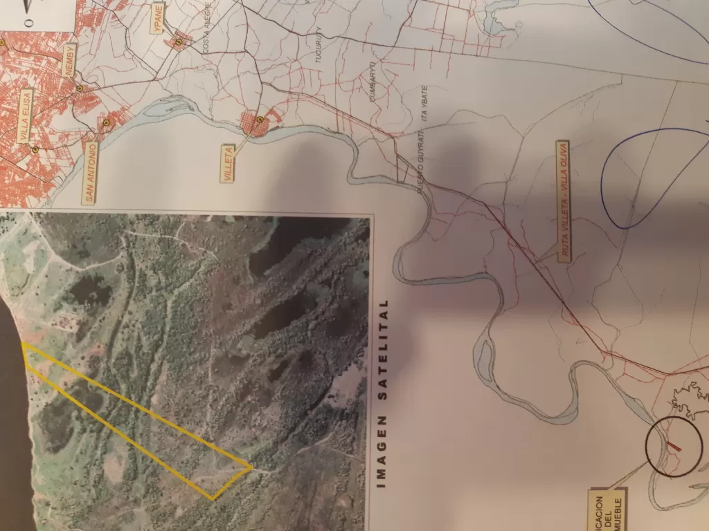 Vendo terreno de 16 Ha sobre el rio Paraguay en Villeta — foto 3