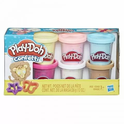 play doh montaña de colores