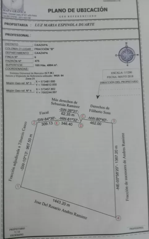 VENDO PROPIEDAD RURAL EN CAAZAPA — foto 2