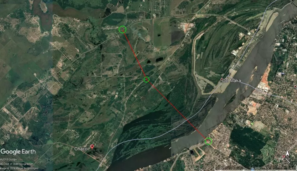 Regalo Sobre Ruta Internacional asfaltada casi 12 ha cerca posible rotonda — foto 2
