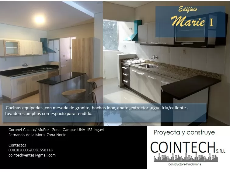 VENDO DEPTOS A ESTRENAR F. DE LA MORA ZONA NORTE-ZONA CAMPUS -HOSPITAL CLINICAS — foto 2