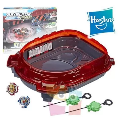 Beyblade Burst Turbo Slingshock Rail Rush Juego de batalla de Hasbro 1527900 Clasipar en Paraguay