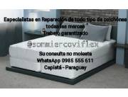 REPARACIÓN DE COLCHONES -- SOFÁS -- SILLAS EN GRAL... CALIDAD, ESTÉTICA Y GARANTÍA...