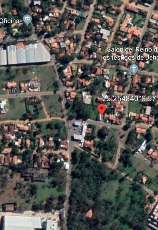 Vendo terreno comercial s asfalto a mts de la calle America en Luque — foto 2