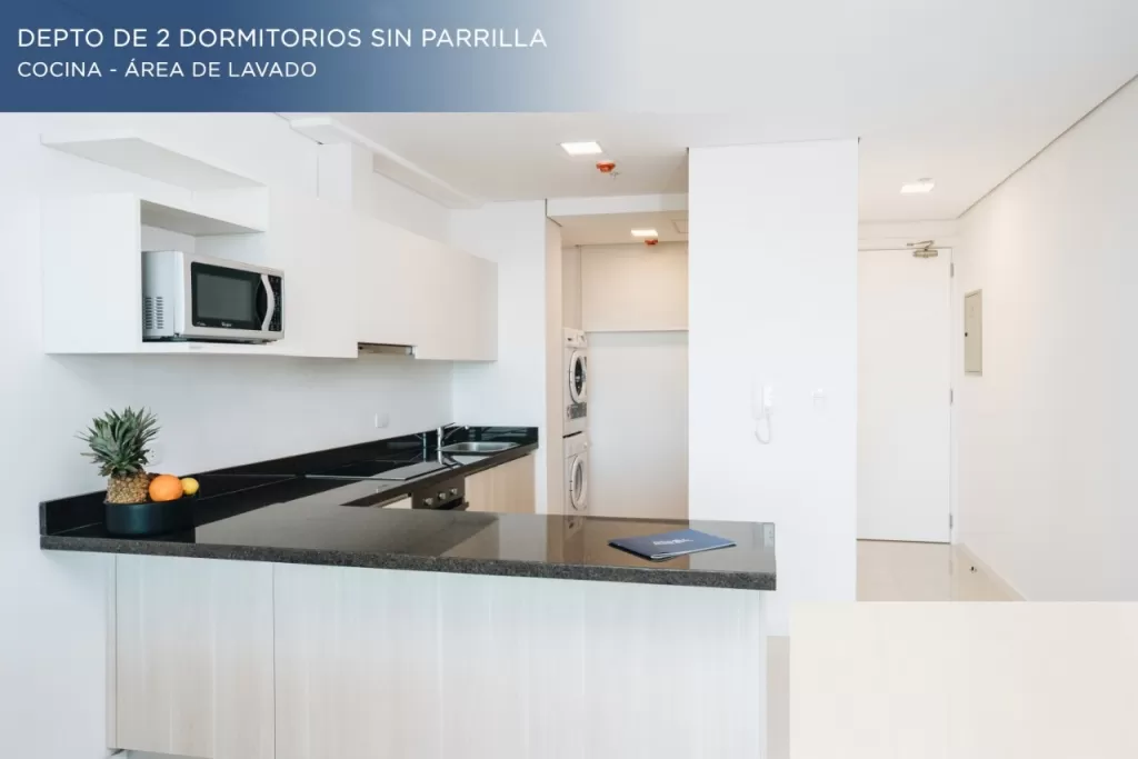 EDIFICIO ALTAMIRA (YCUA SATÍ): ELEGANTE DEPTO. 2 DORMITORIOS, SEGURIDAD 24 HS, PISCINA. — foto 3