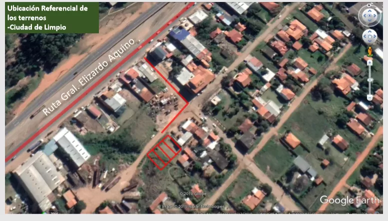 TERRENOS EN LIMPIO. EN VENTA 4 TERRENOS DE 12x30 E LA CIUDAD DE LIMPIO (1140 m2) — foto 2