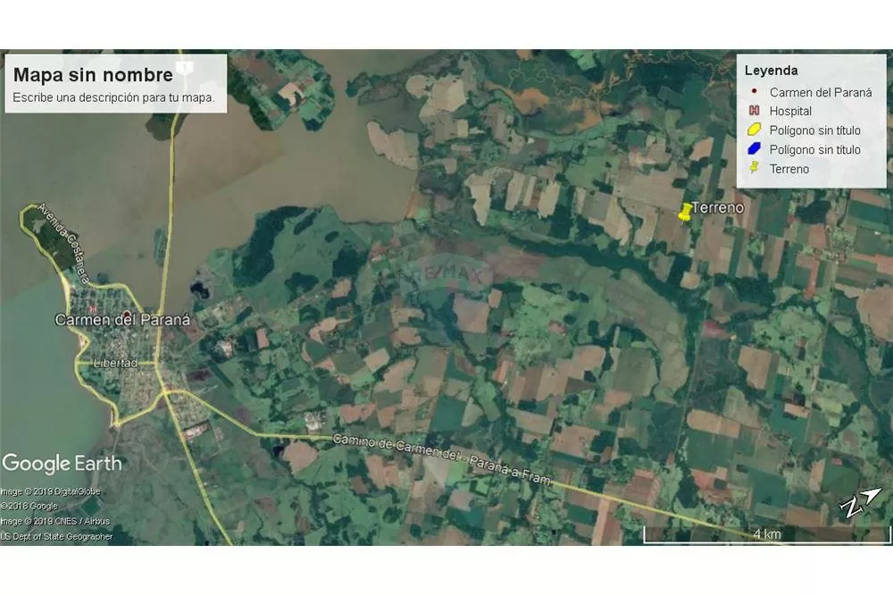 Vendo terreno en Carmen del Paraná — foto 2