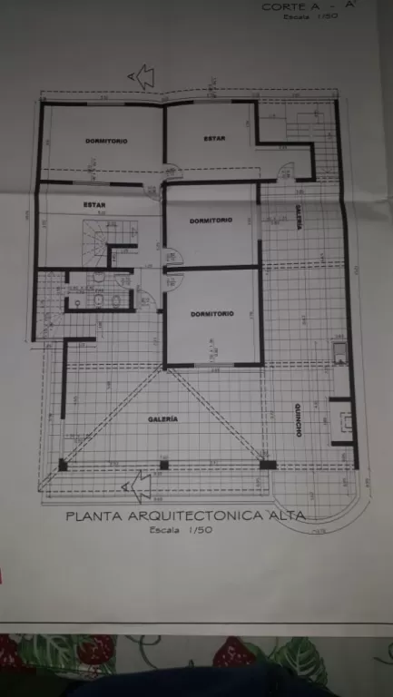 Vendo Casa de Dos Planta en San Lorenzo C DISEÑO DE DEPARTAMENTO — foto 3