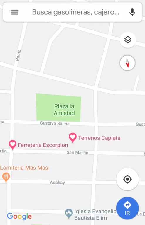VENDO DOS TERRENOS DETRÁS DE EX ACEITERA ZONA CAPIATA RUTA 2 — foto 2