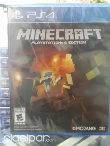 Minecraft Juego Ps4 Nuevo Y Sellado