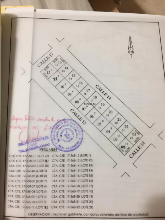 Vendo 6 lotes juntos en la ciudad de Concepcion, 2.160 mts2. — foto 2