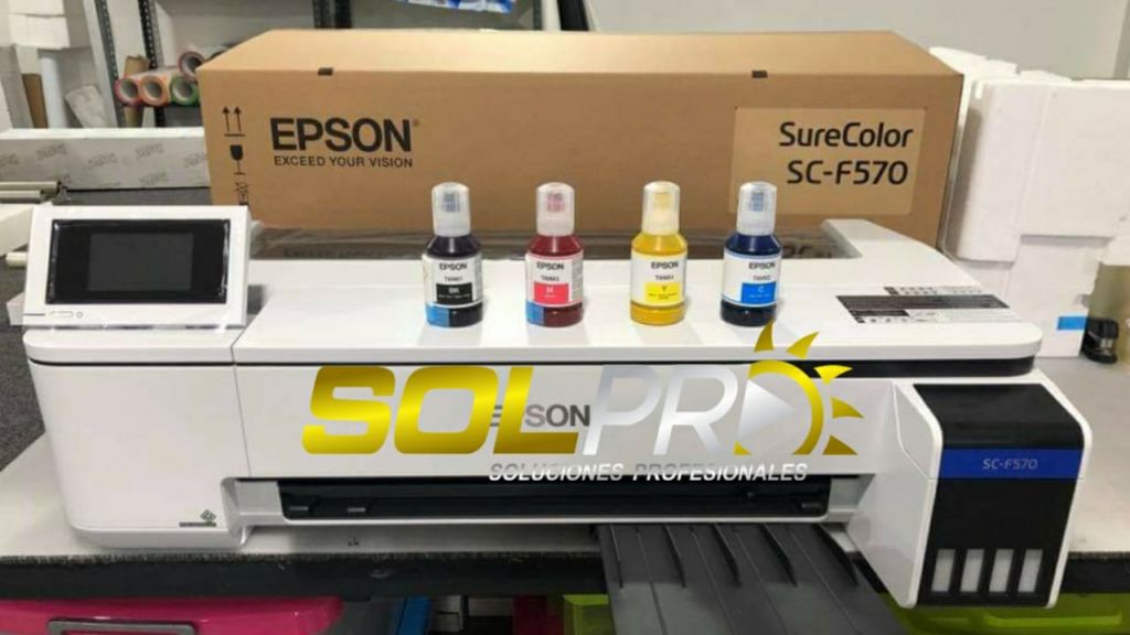 NUEVO! IMPRESORA EPSON F570 DE 60CM SEMI INDUSTRIAL, PEQUEÑA ENTREGA Y  CUOTAS CORRIDAS #1535558 | Clasipar.com en Paraguay