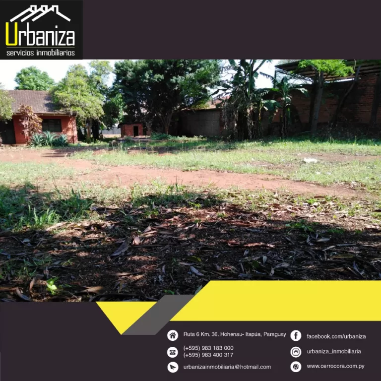 FABULOSO LOTE EN EL CENTRO DE HOHENAU - ITAPÚA — foto 3