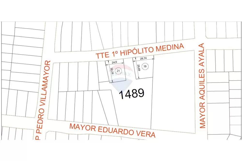 Vendo Terreno de 733 m2 a pasos de Av. Boggiani 256,000 USD — foto 2