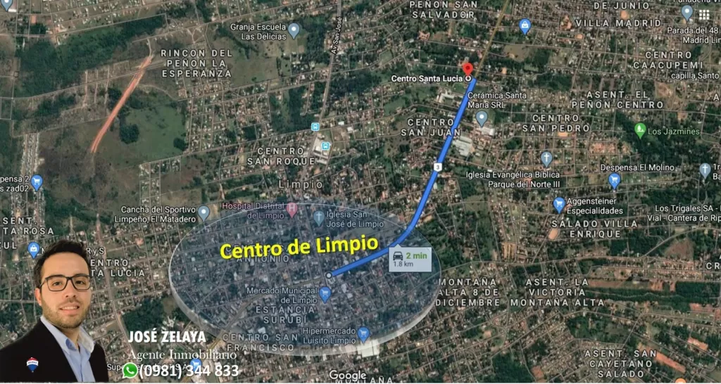 EN VENTA TERRENO SOBRE LA RUTA 3 GRAL. ELIZARDO AQUINO EN LIMPIO SUPERFICEI: 18.363M2 — foto 2