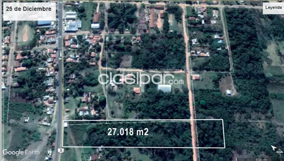 Terreno en la Ciudad 25 de Diciembre- Dpto. San Pedro — foto 2
