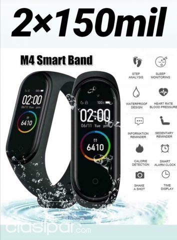 Reloj inteligente m4 smart bracelet 1567923 Clasipar en