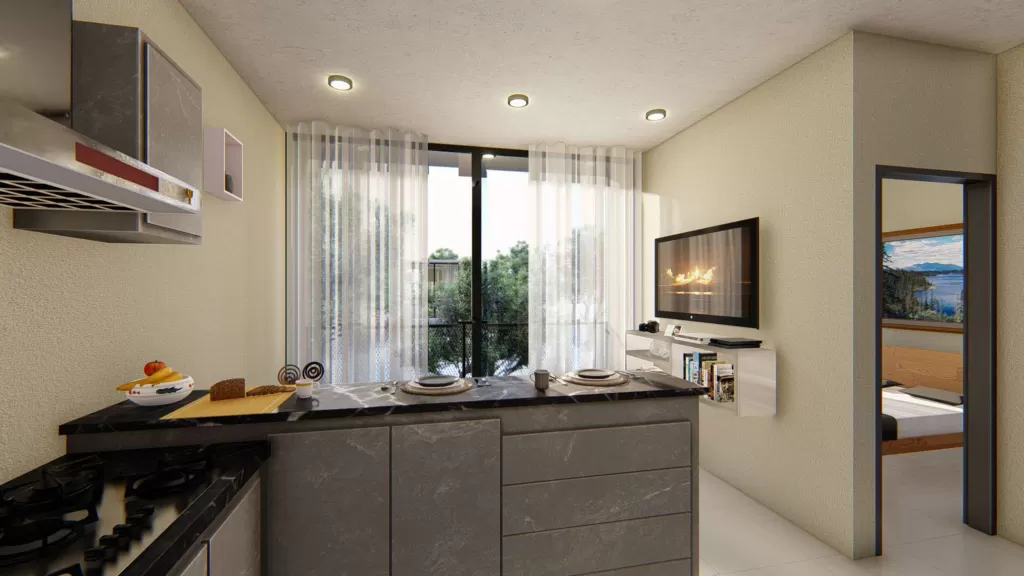 DEPARTAMENTO DE 1 DORMITORIO ZONA MARISCAL LOPEZ Y MADAME LYNCH EN POZO — foto 2
