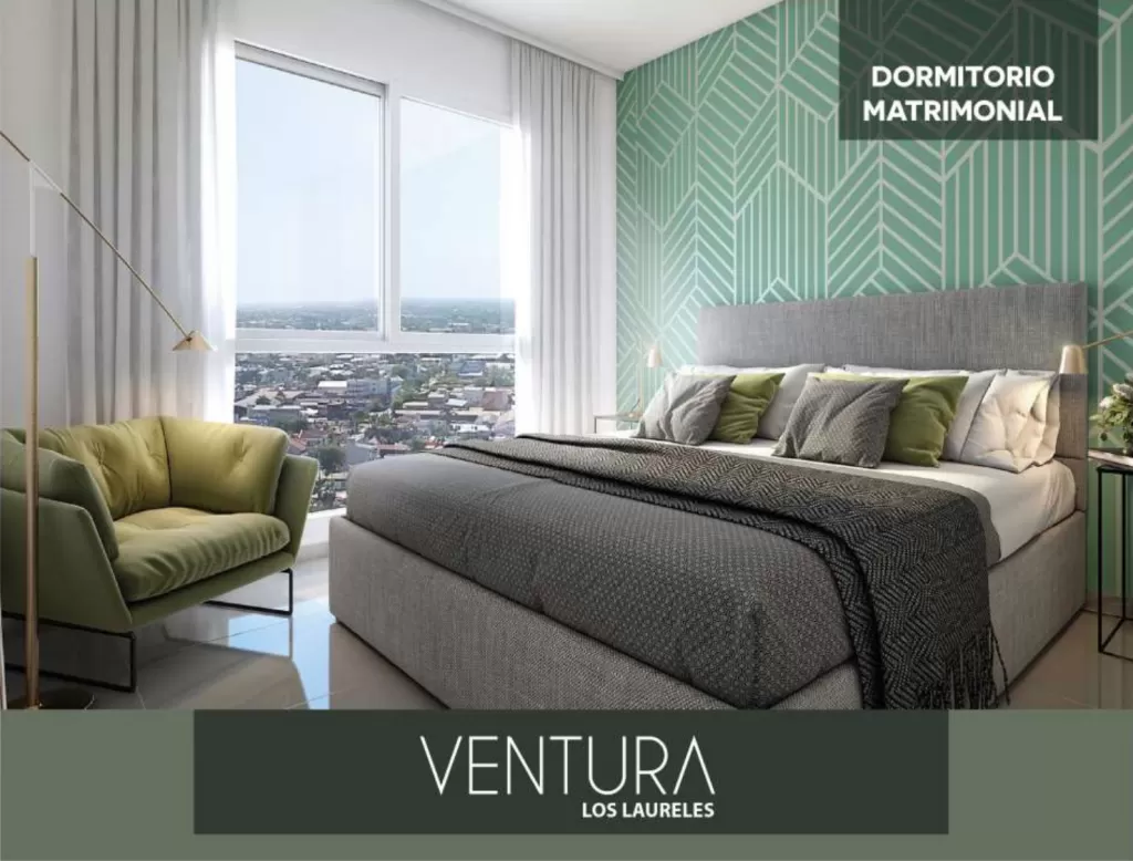 DEPARTAMENTO EN LOS LAURELES DE 2 DORMITORIOS EN POZO — foto 3